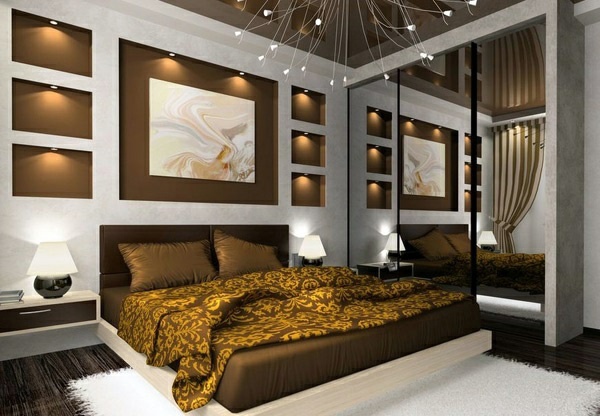 20 Cool Bedroom Ideas - The bedroom set completely chic