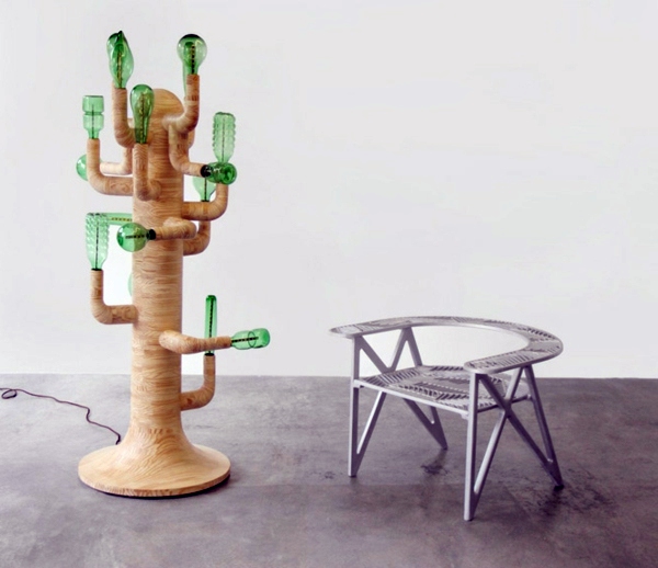 The environmentally friendly LED floor lamp by Studio Swine Avso