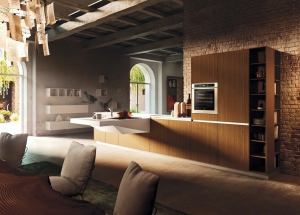 Italian kitchen furniture by Snaidero