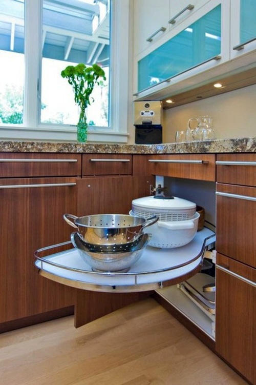 Kitchen solutions for more storage space! Here is something for every niche!