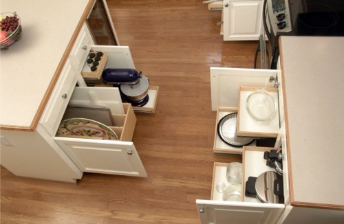 Kitchen solutions for more storage space! Here is something for every niche!