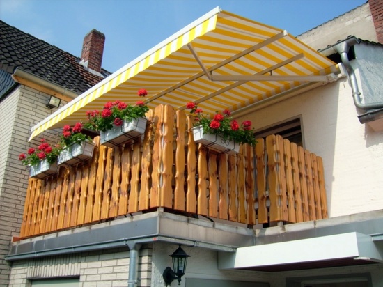 Balcony design - enjoy the summer days in the shade Balcony design - enjoy the summer days in the shade