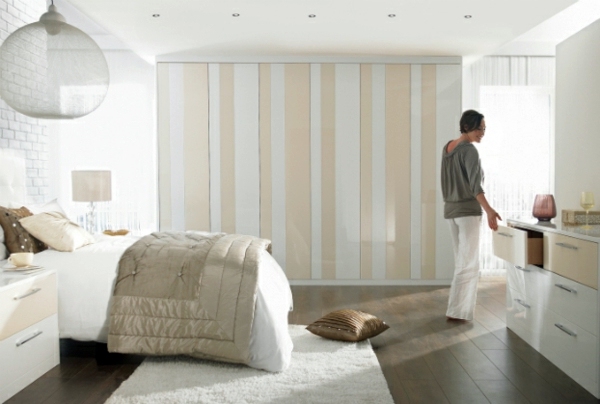 Simple, yet simple solutions and cool ideas for bedroom design