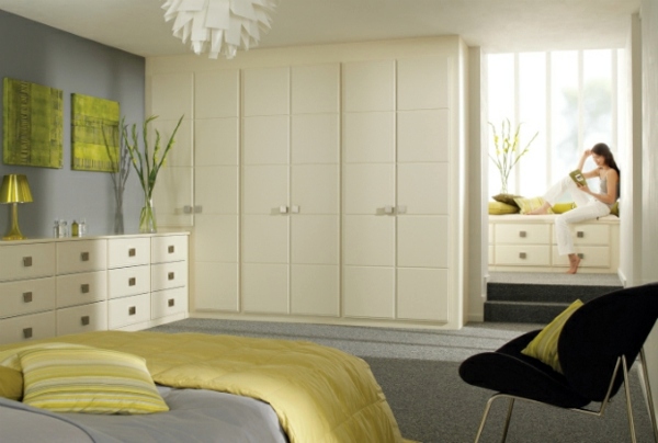 Simple, yet simple solutions and cool ideas for bedroom design