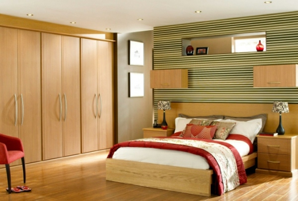 Simple, yet simple solutions and cool ideas for bedroom design