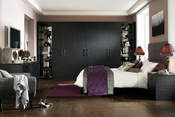 Simple, yet simple solutions and cool ideas for bedroom design
