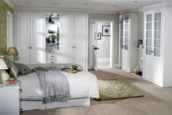 Simple, yet simple solutions and cool ideas for bedroom design
