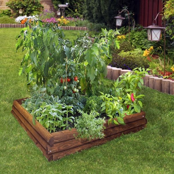 Grow vegetables and Kräuterhochbeet itself