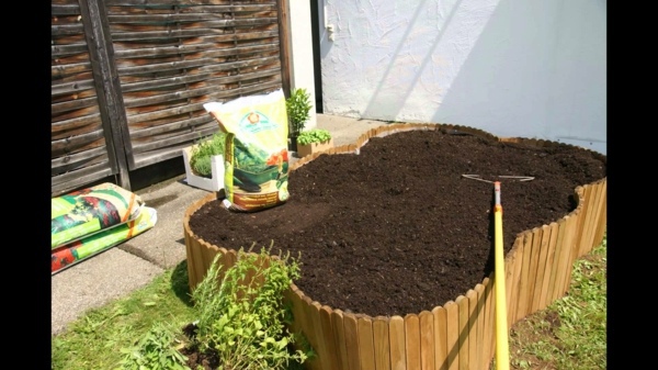 Grow vegetables and Kräuterhochbeet itself
