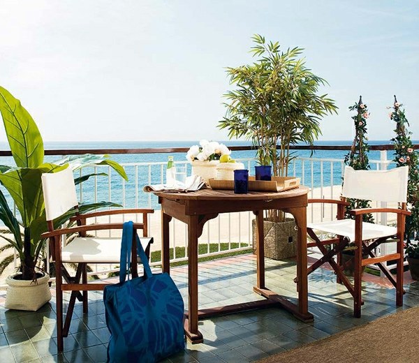 Gartenmöbel - Make small balcony - you create a green corner relaxation