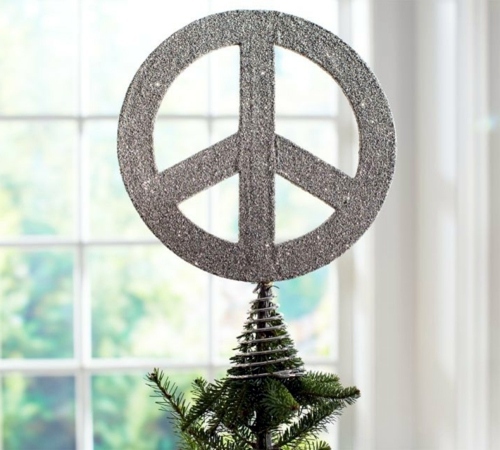 Decorate your Christmas tree with Christmas tree top