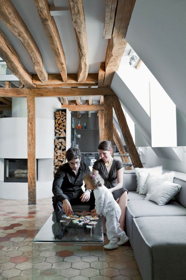Renovated duplex apartment in the heart of Paris - original residence