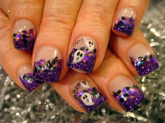 Nail Polish Ideas for Halloween - 40 inspiring nail design pictures Nail Polish Ideas for Halloween - 40 inspiring nail design pictures