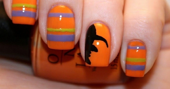 Nail Polish Ideas for Halloween - 40 inspiring nail design pictures Nail Polish Ideas for Halloween - 40 inspiring nail design pictures