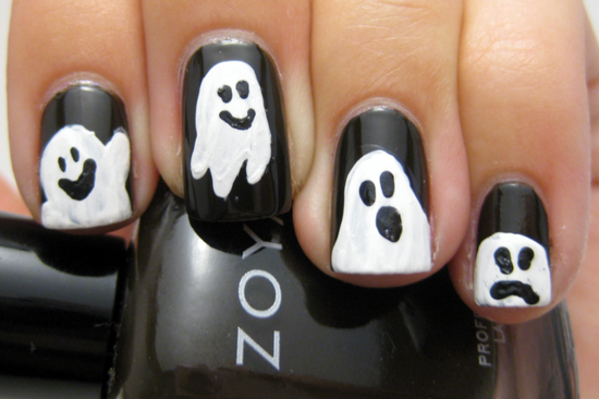 Nail Polish Ideas for Halloween - 40 inspiring nail design pictures Nail Polish Ideas for Halloween - 40 inspiring nail design pictures