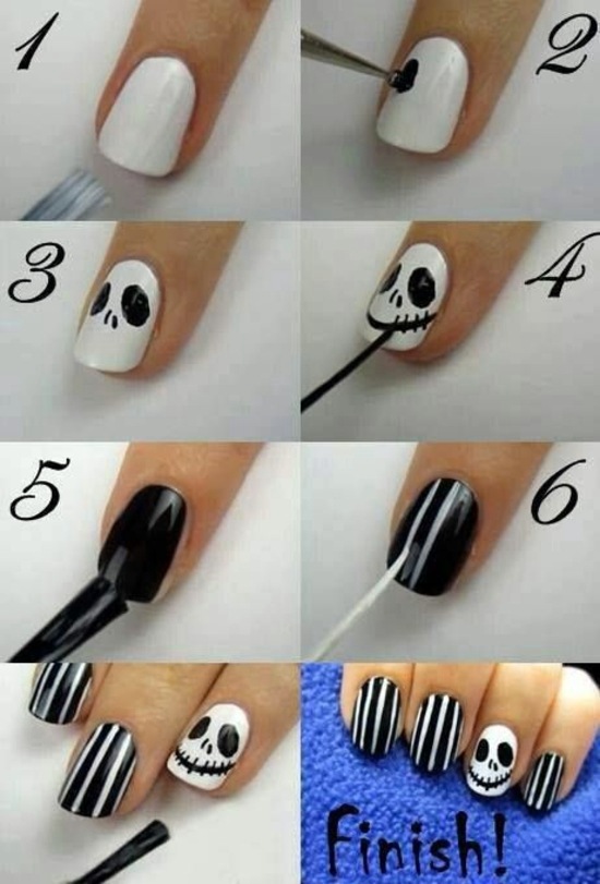 Nail Polish Ideas for Halloween - 40 inspiring nail design pictures