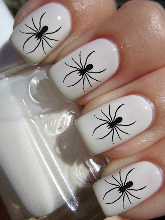 Nail Polish Ideas for Halloween - 40 inspiring nail design pictures Nail Polish Ideas for Halloween - 40 inspiring nail design pictures