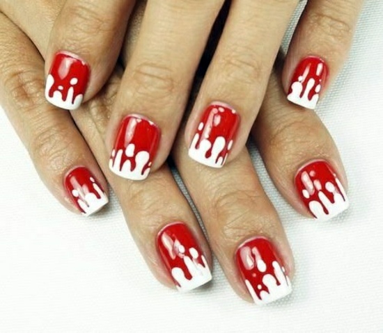 Nail Polish Ideas for Halloween - 40 inspiring nail design pictures Nail Polish Ideas for Halloween - 40 inspiring nail design pictures