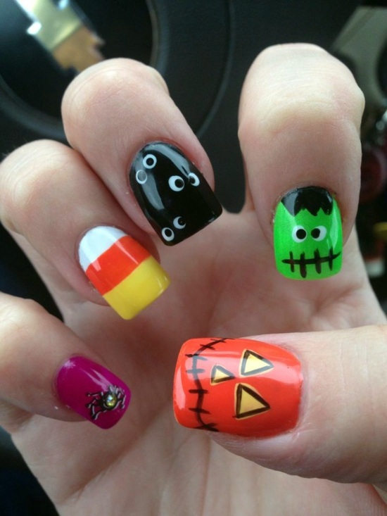 Nail Polish Ideas for Halloween – 40 inspiring nail design pictures ...