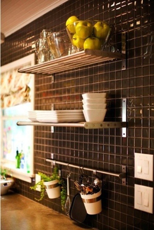 10 interesting kitchen mirror designs - practical and beautiful suggestions