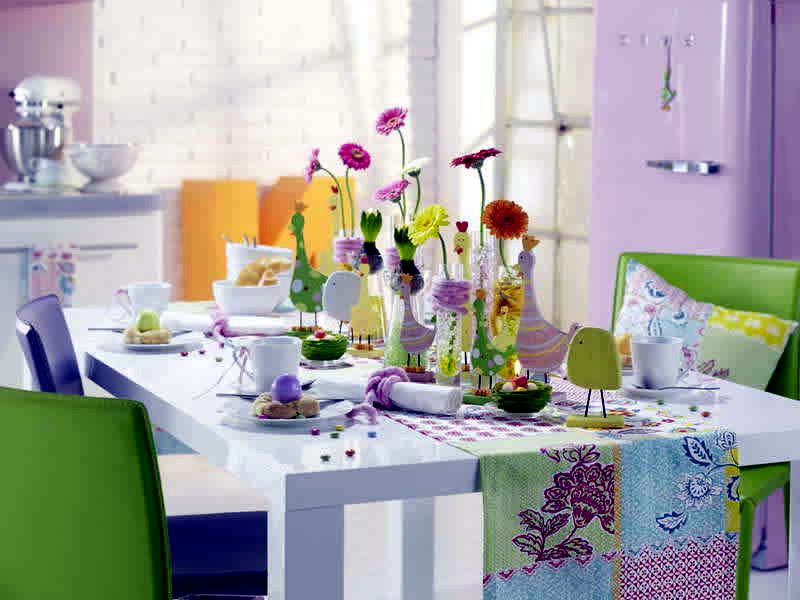 Beautiful spring table decoration ideas with flowers Beautiful spring table decoration ideas with flowers