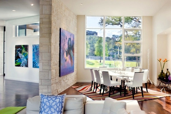 This bright and beautiful home in Blanco Texas promises luxury