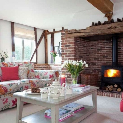 Wood stove and fireplace insert offers a cozy fireplace