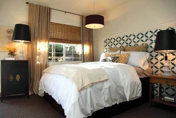 Modern black lamps shades in Interior Design - dark aura