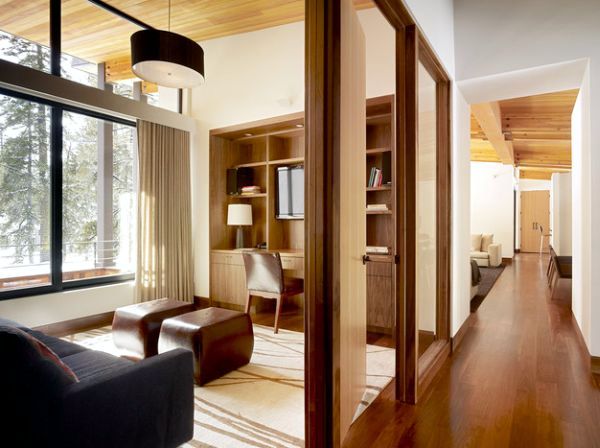 Modern black lamps shades in Interior Design - dark aura