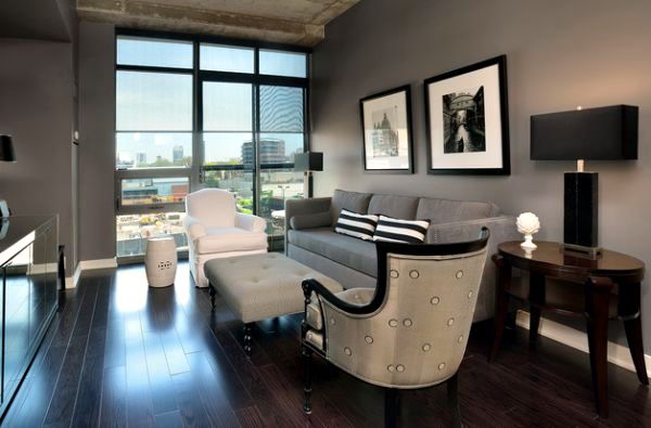 Modern black lamps shades in Interior Design - dark aura