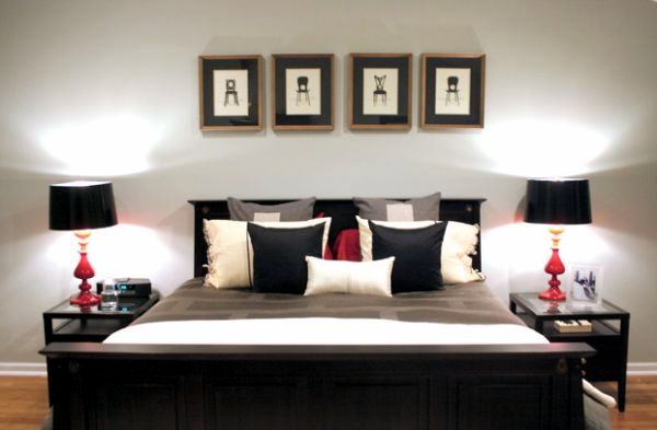 Modern black lamps shades in Interior Design - dark aura