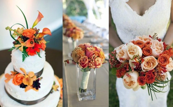 Color Ideas for an amazing fall wedding