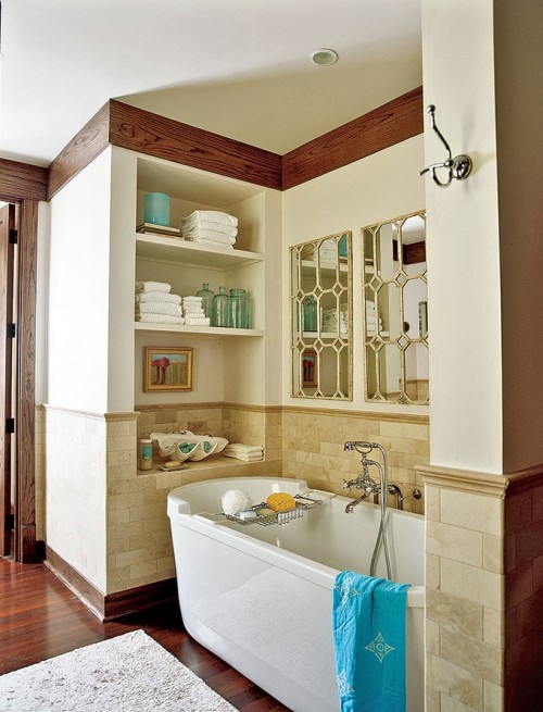 Old fashioned bottles in Interior Design - 35 Ideas