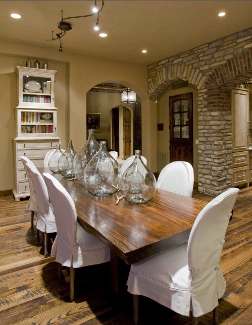 Old fashioned bottles in Interior Design - 35 Ideas