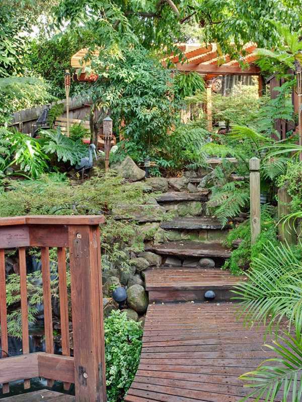Gartengestaltung - Landscaping - 15 ideas for tropical retreat in your garden