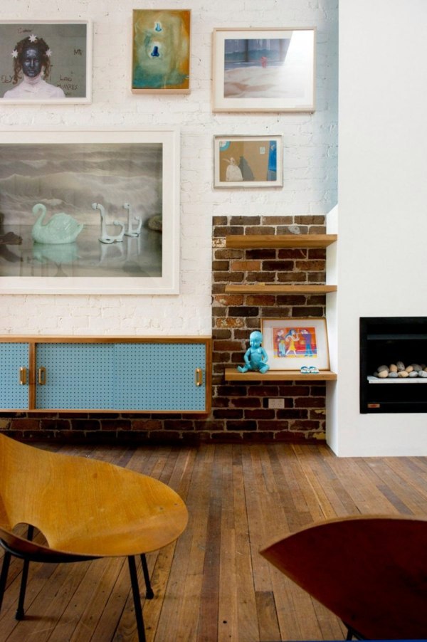 An eclectic house in Sydney shows colorful and playful interior