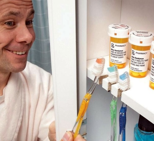 15 DIY toothbrush holder ideas