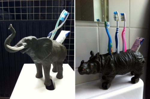15 DIY toothbrush holder ideas