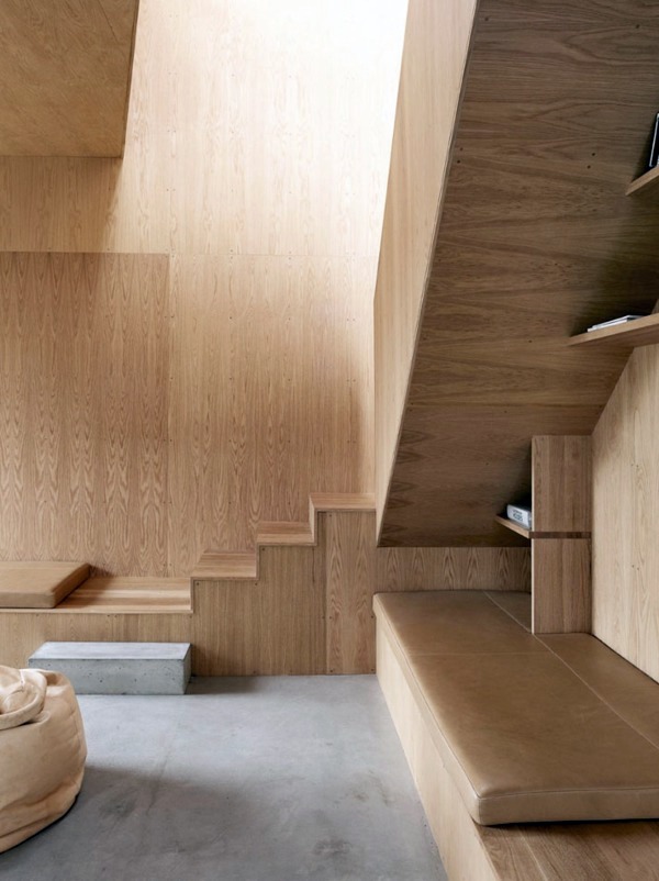 Minimalistic designed summer residence charmed with the simplicity of the interior design