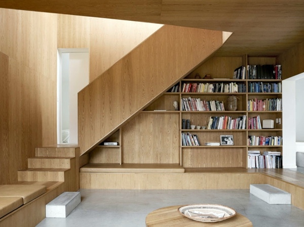 Minimalistic designed summer residence charmed with the simplicity of the interior design