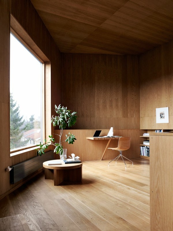 Minimalistic designed summer residence charmed with the simplicity of the interior design