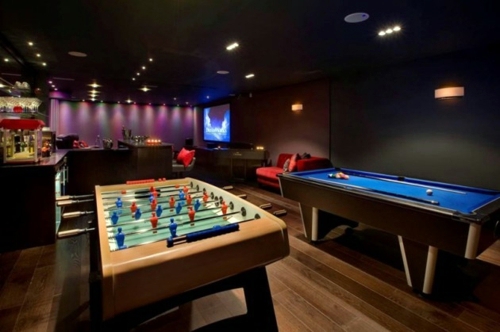 30 Ideas for Trendy Designer game room with pool