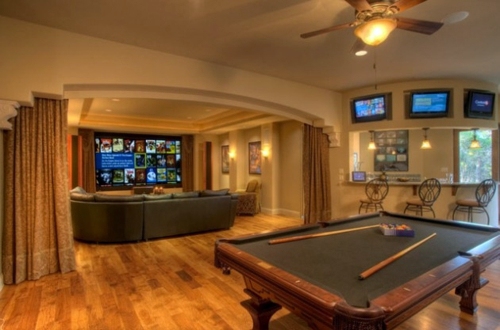 30 Ideas for Trendy Designer game room with pool