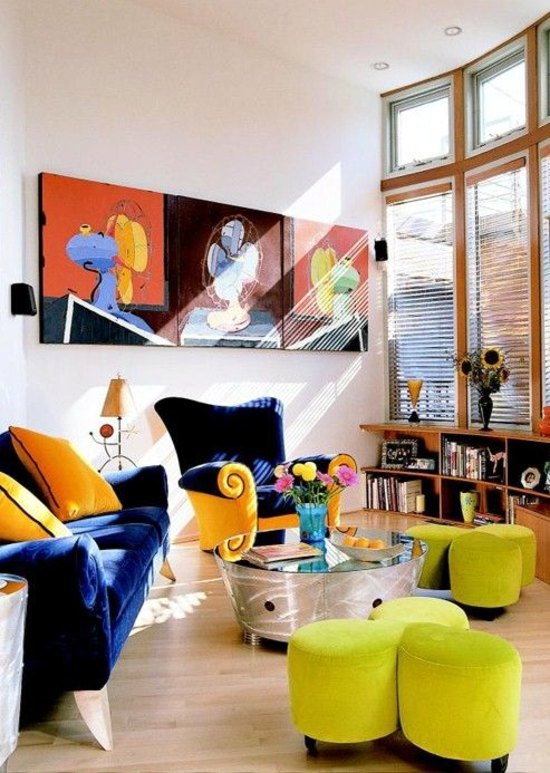 Modern Living Room - 50 decorating ideas with a twist