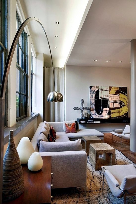 Modern Living Room - 50 decorating ideas with a twist