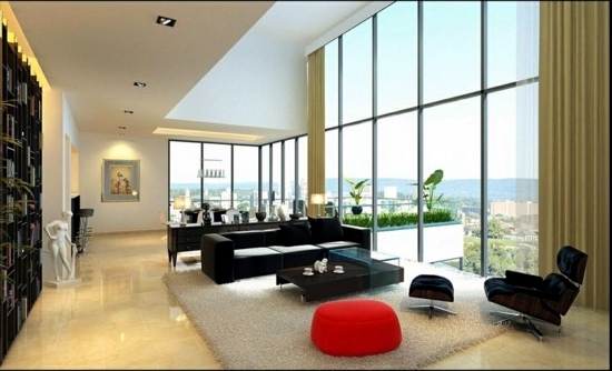 Modern Living Room - 50 decorating ideas with a twist