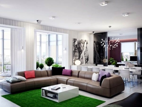 Modern Living Room - 50 decorating ideas with a twist