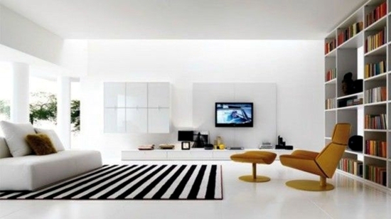 Modern Living Room - 50 decorating ideas with a twist