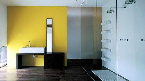 Farben - Bathroom wall color - fresh ideas for small spaces Farben - Bathroom wall color - fresh ideas for small spaces