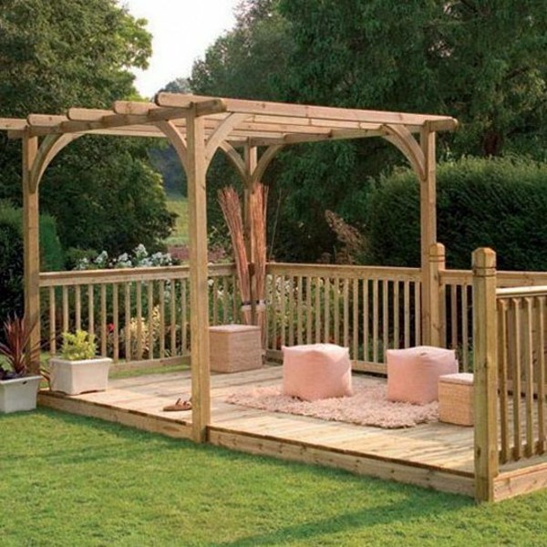 Build pergola itself - Garden Design Ideas Build pergola itself - Garden Design Ideas
